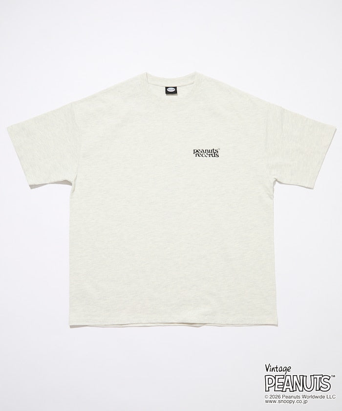 PEANUTS  x FREAK’S STORE / Records 圖案 短袖T恤