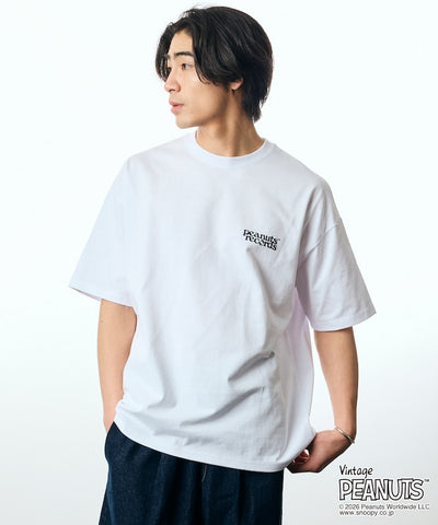 PEANUTS  x FREAK’S STORE / Records 圖案 短袖T恤