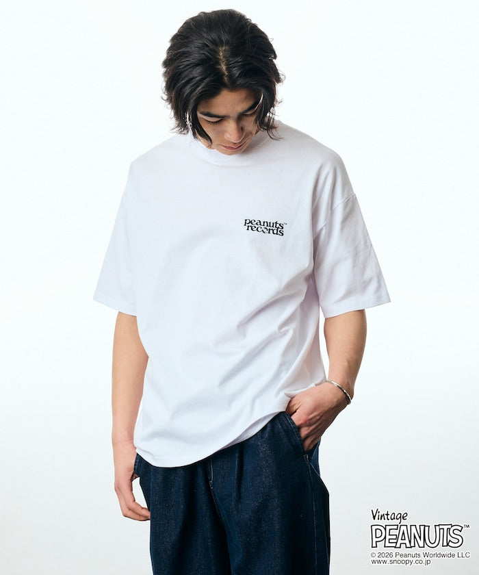 PEANUTS  x FREAK’S STORE / Records 圖案 短袖T恤