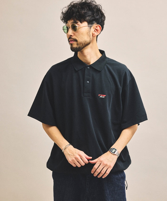 NANGA x FREAK'S STORE / neo-PRO 機能抽繩調節 POLO衫