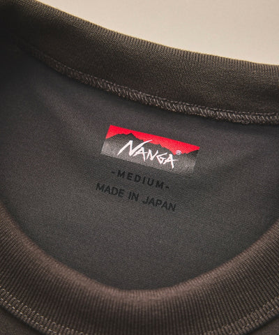 NANGA x FREAK'S STORE / 機能調節下擺 neo-PRO 背印短袖T恤