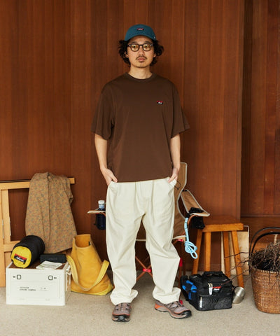 NANGA x FREAK'S STORE / 機能調節下擺 neo-PRO 背印短袖T恤