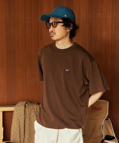 NANGA x FREAK'S STORE / 機能調節下擺 neo-PRO 背印短袖T恤