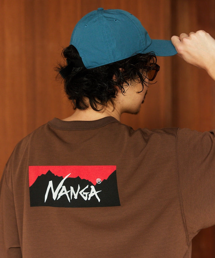 NANGA x FREAK'S STORE / 機能調節下擺 neo-PRO 背印短袖T恤
