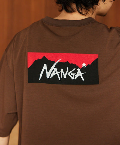NANGA x FREAK'S STORE / 機能調節下擺 neo-PRO 背印短袖T恤