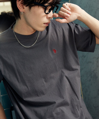 U.S. POLO ASSN. / 刺繡小標 涼感 短袖Ｔ恤