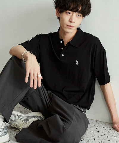 U.S. POLO ASSN. / 涼感 針織Polo衫