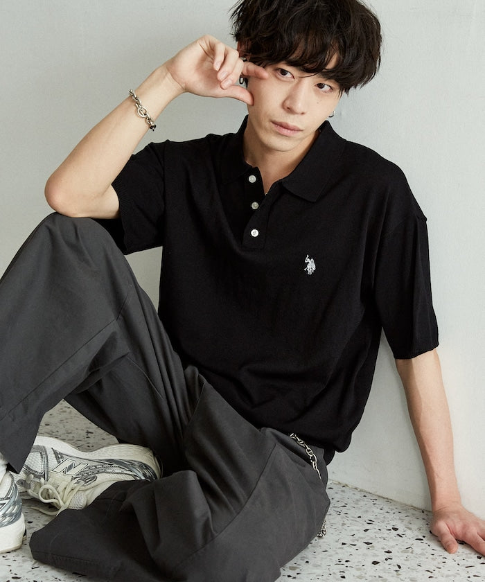 U.S. POLO ASSN. / 涼感 針織Polo衫