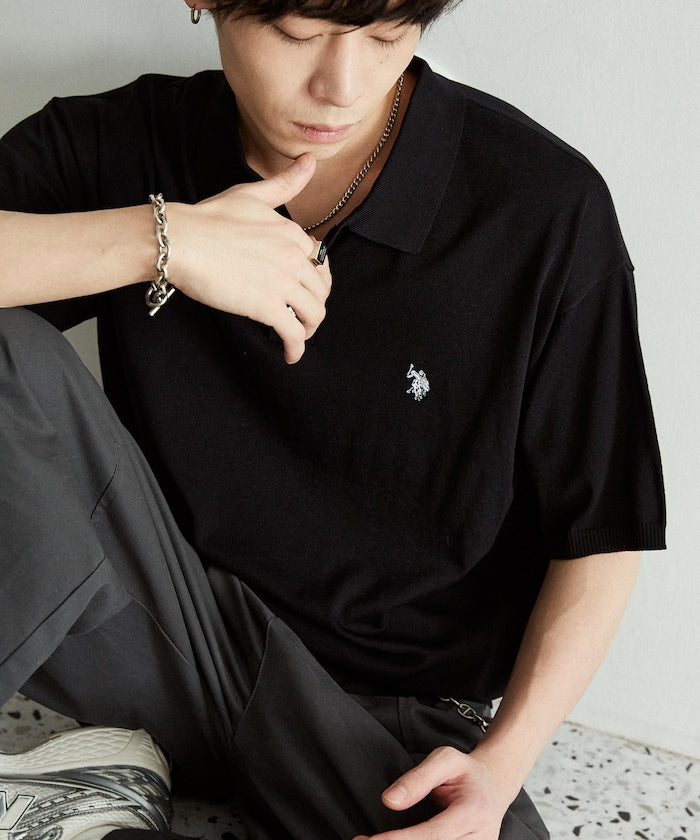 U.S. POLO ASSN. / 涼感 針織Polo衫