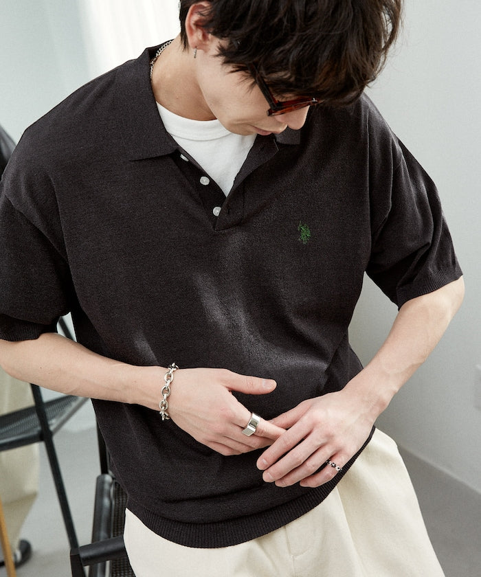 U.S. POLO ASSN. / 涼感 針織Polo衫