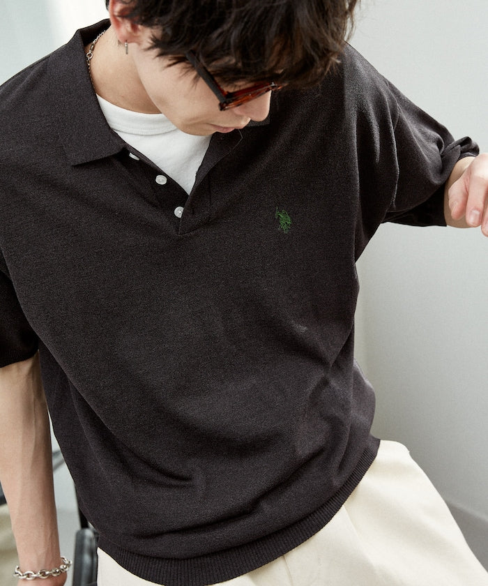 U.S. POLO ASSN. / 涼感 針織Polo衫