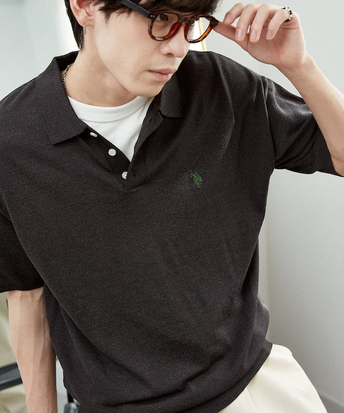U.S. POLO ASSN. / 涼感 針織Polo衫