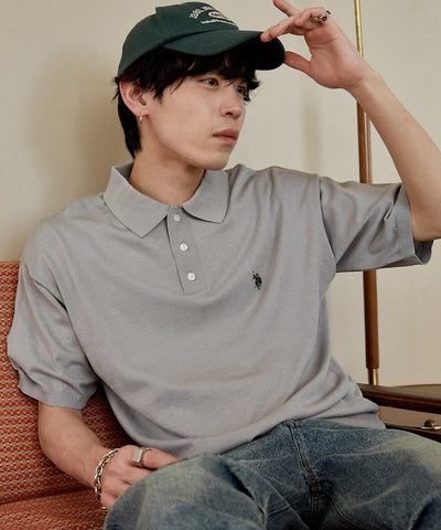 U.S. POLO ASSN. / 涼感 針織Polo衫