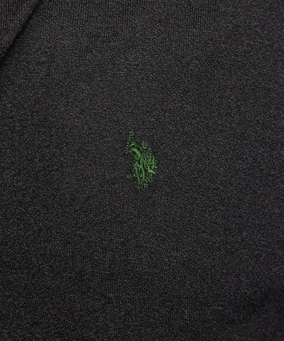 U.S. POLO ASSN. / 亨利領涼感針織 短袖T恤
