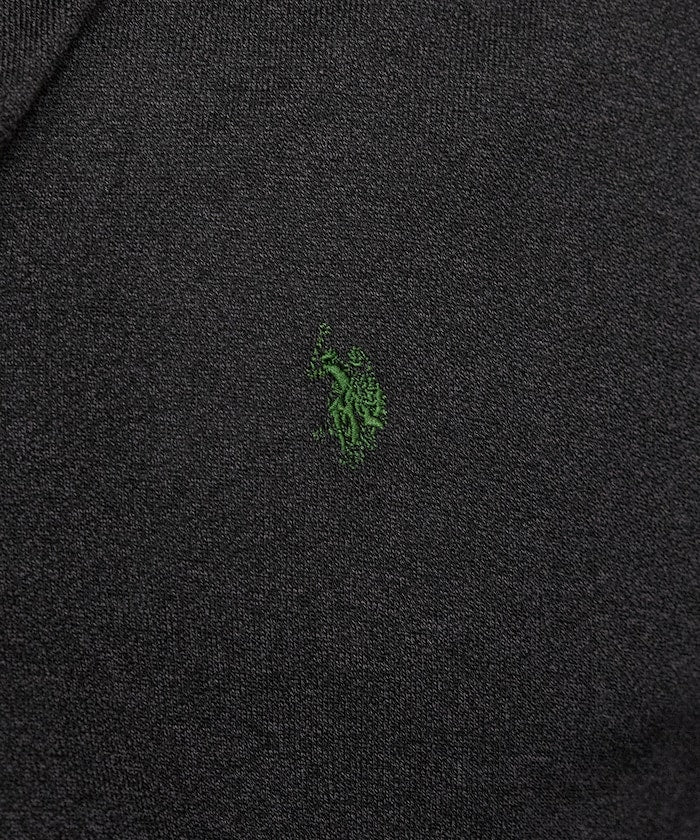 U.S. POLO ASSN. / 亨利領涼感針織 短袖T恤