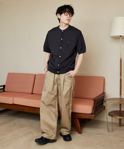 U.S. POLO ASSN. / 涼感 圓領針織開襟衫