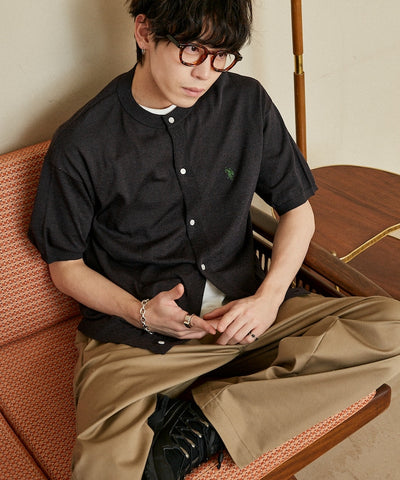 U.S. POLO ASSN. / 涼感 圓領針織開襟衫