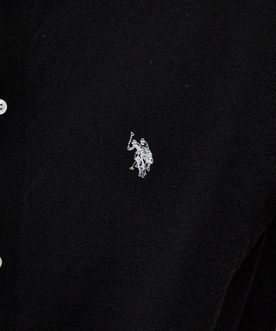 U.S. POLO ASSN. / 涼感 圓領針織開襟衫