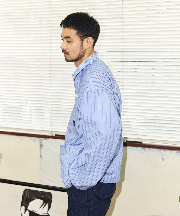 RED KAP x FREAK’S STORE / 條紋工裝襯衫