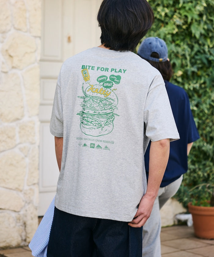 KELTY×FREAK'S STORE / 漢堡圖像 短袖T恤