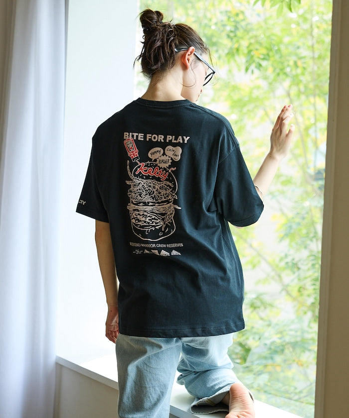 KELTY×FREAK'S STORE / 漢堡圖像 短袖T恤