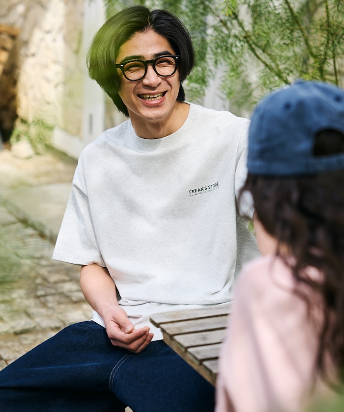 FREAK'S STORE / 收據圖像 背面印花 短袖T恤
