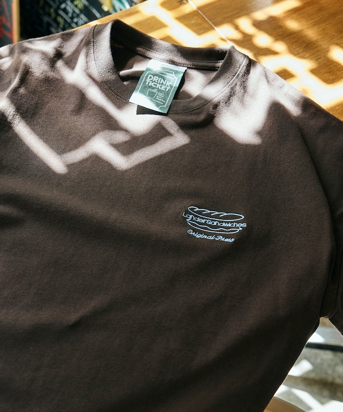 LANDER SANDWICHES × FREAK'S STORE / 背面印花 短袖T恤