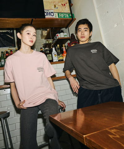LANDER SANDWICHES × FREAK'S STORE / 背面印花 短袖T恤