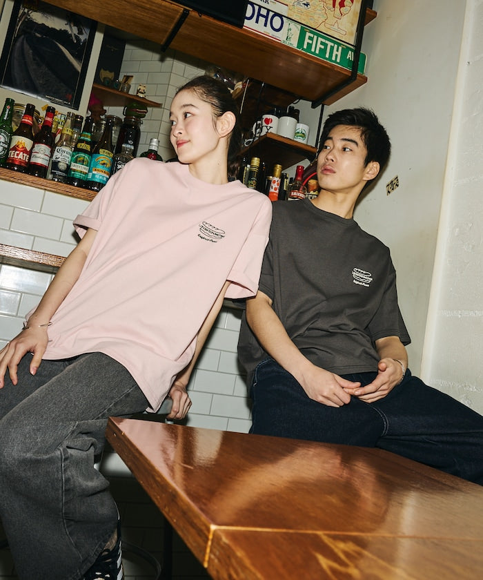 LANDER SANDWICHES × FREAK'S STORE / 背面印花 短袖T恤