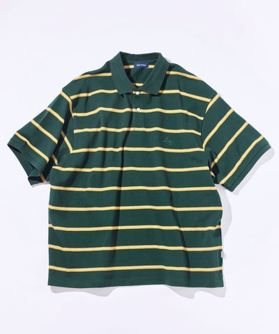 NAUTICA JP / 條紋短袖 Polo 衫