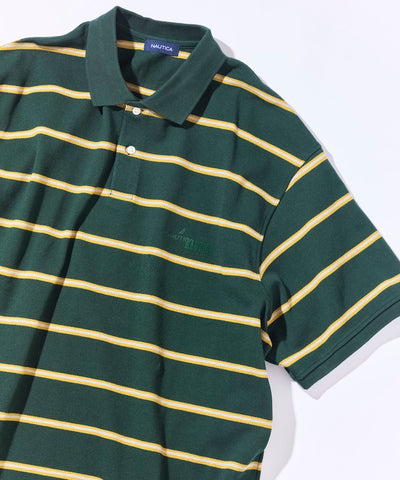 NAUTICA JP / 條紋短袖 Polo 衫