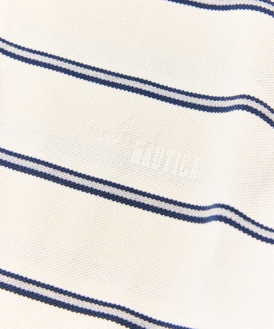 NAUTICA JP / 條紋短袖 Polo 衫