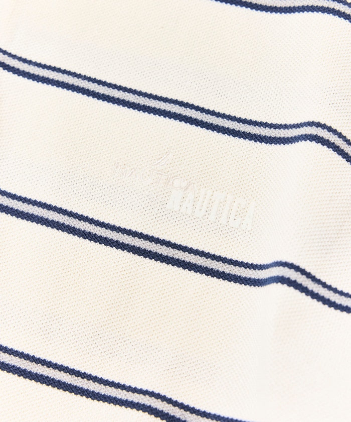 NAUTICA JP / 條紋短袖 Polo 衫