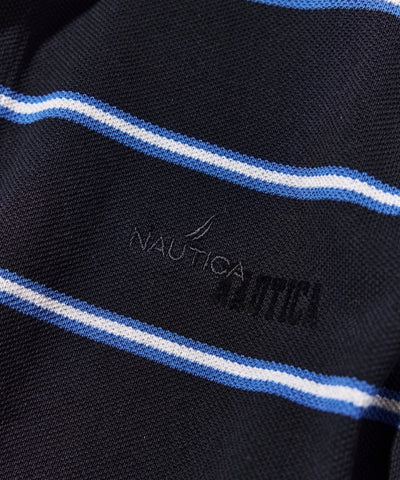 NAUTICA JP / 條紋短袖 Polo 衫