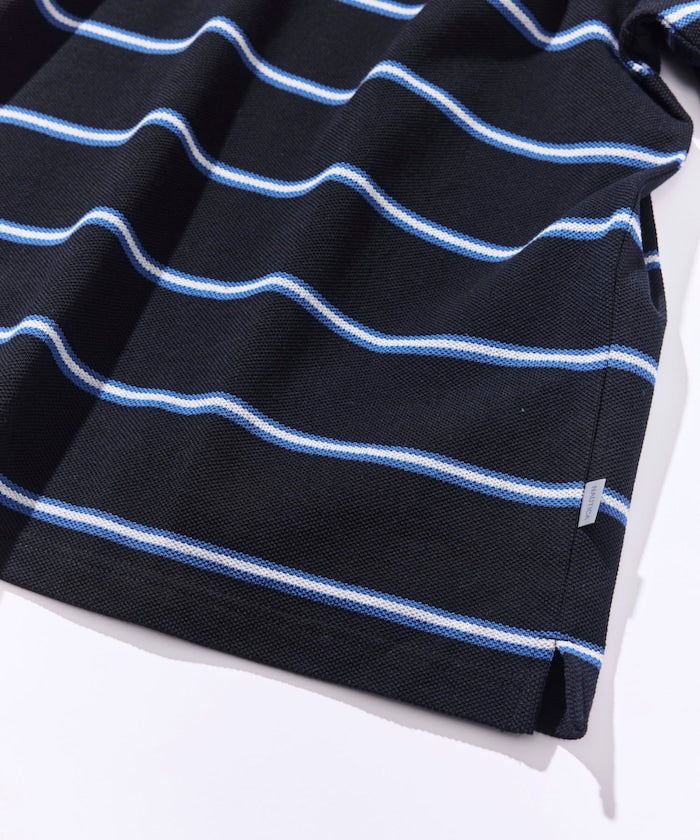 NAUTICA JP / 條紋短袖 Polo 衫