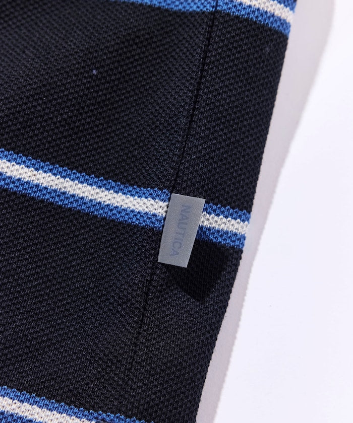 NAUTICA JP / 條紋短袖 Polo 衫