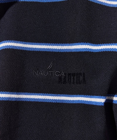 NAUTICA JP / 條紋短袖 Polo 衫