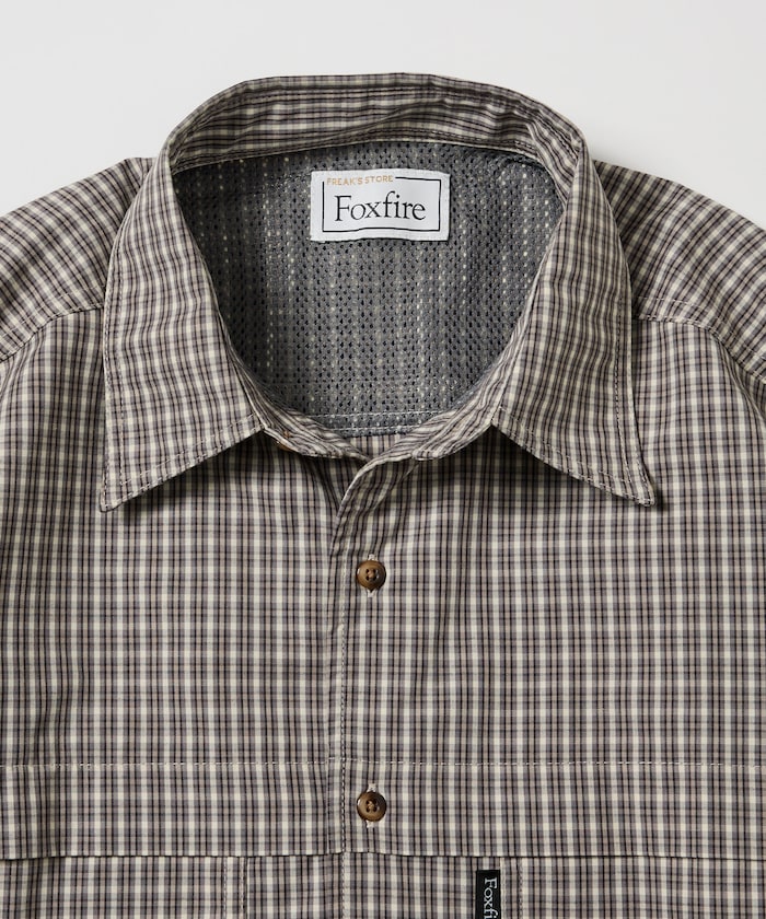 Foxfire × FREAK'S STORE / 機能口袋 抽繩襯衫