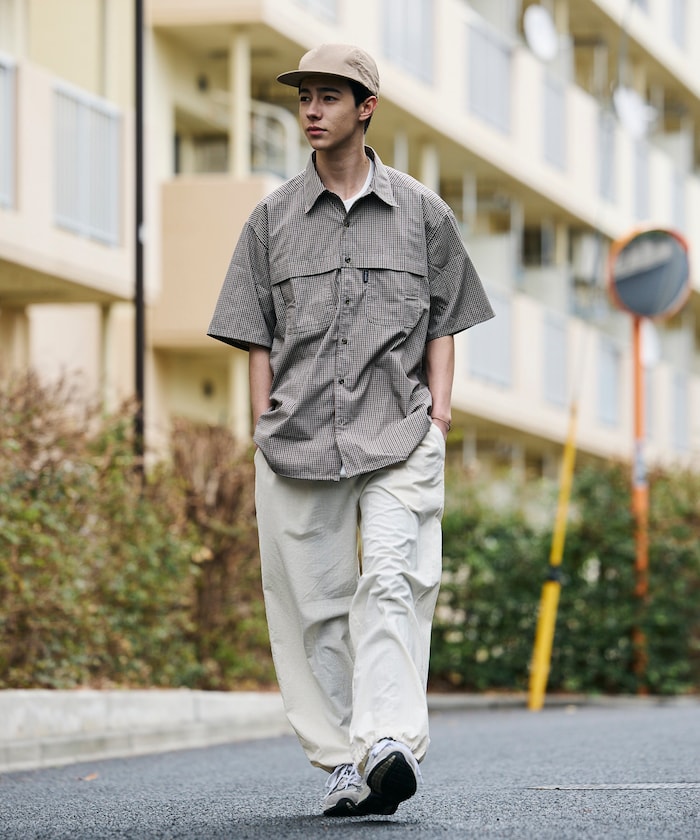 Foxfire × FREAK'S STORE / 機能口袋 抽繩襯衫