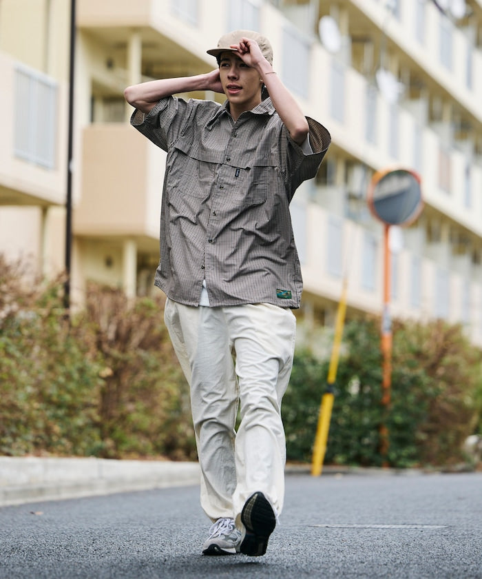 Foxfire × FREAK'S STORE / 機能口袋 抽繩襯衫