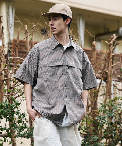 Foxfire × FREAK'S STORE / 機能口袋 抽繩襯衫