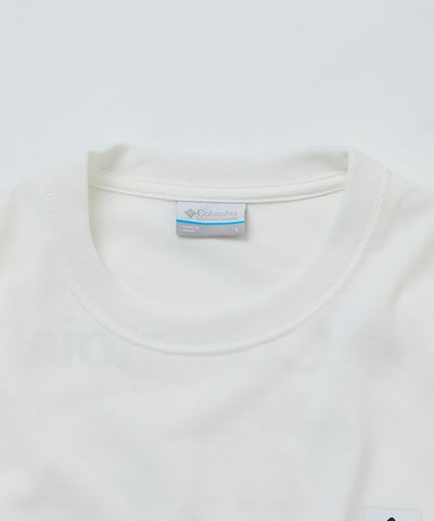 COLUMBIA x FREAK’S STORE / 等高線圖樣後印花短袖T恤