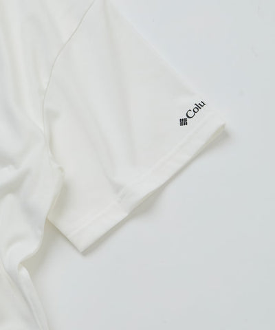 COLUMBIA x FREAK’S STORE / 等高線圖樣後印花短袖T恤