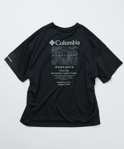 COLUMBIA x FREAK’S STORE / 等高線圖樣後印花短袖T恤