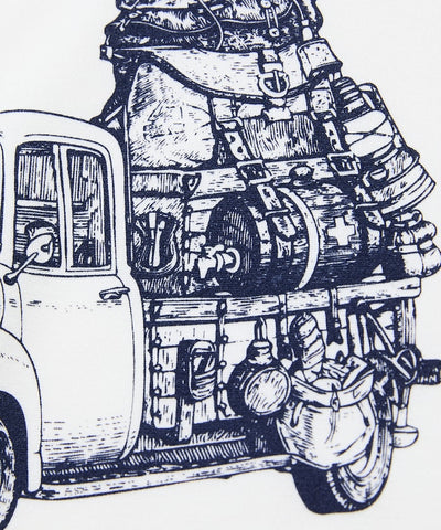 COLUMBIA x FREAK’S STORE / 車圖騰 短袖T恤