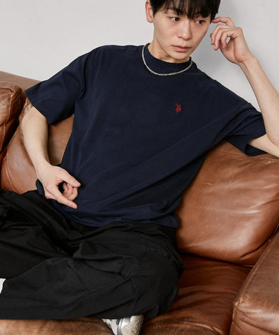 U.S. POLO ASSN. / 刺繡小標 涼感 短袖Ｔ恤