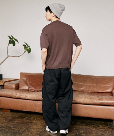 U.S. POLO ASSN. / 涼感 圓領針織開襟衫