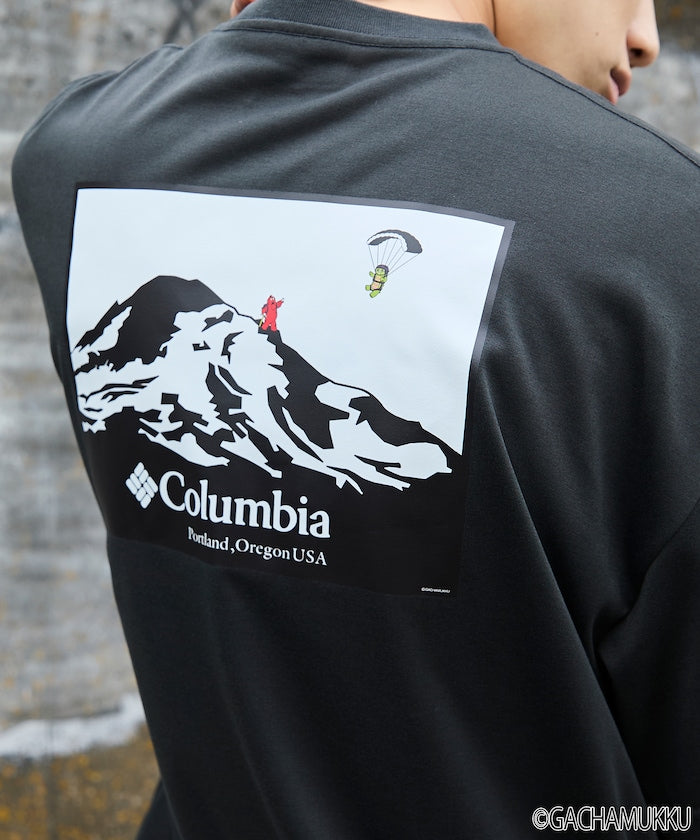 Columbia × FREAK'S STORE x Gachapin Mukku / 三方聯名限定 山系圖像機能快乾 短袖T恤