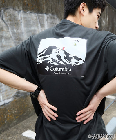 Columbia × FREAK'S STORE x Gachapin Mukku / 三方聯名限定 山系圖像機能快乾 短袖T恤