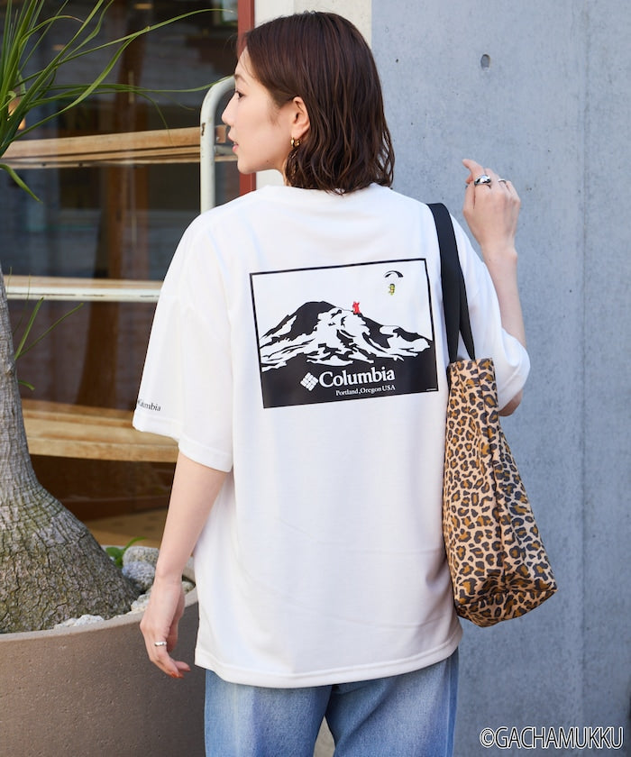 Columbia × FREAK'S STORE x Gachapin Mukku / 三方聯名限定 山系圖像機能快乾 短袖T恤